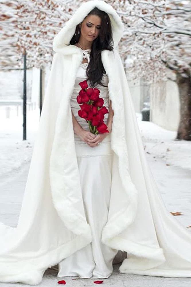 abito sposa cappuccio