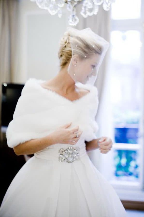 abito sposa total white