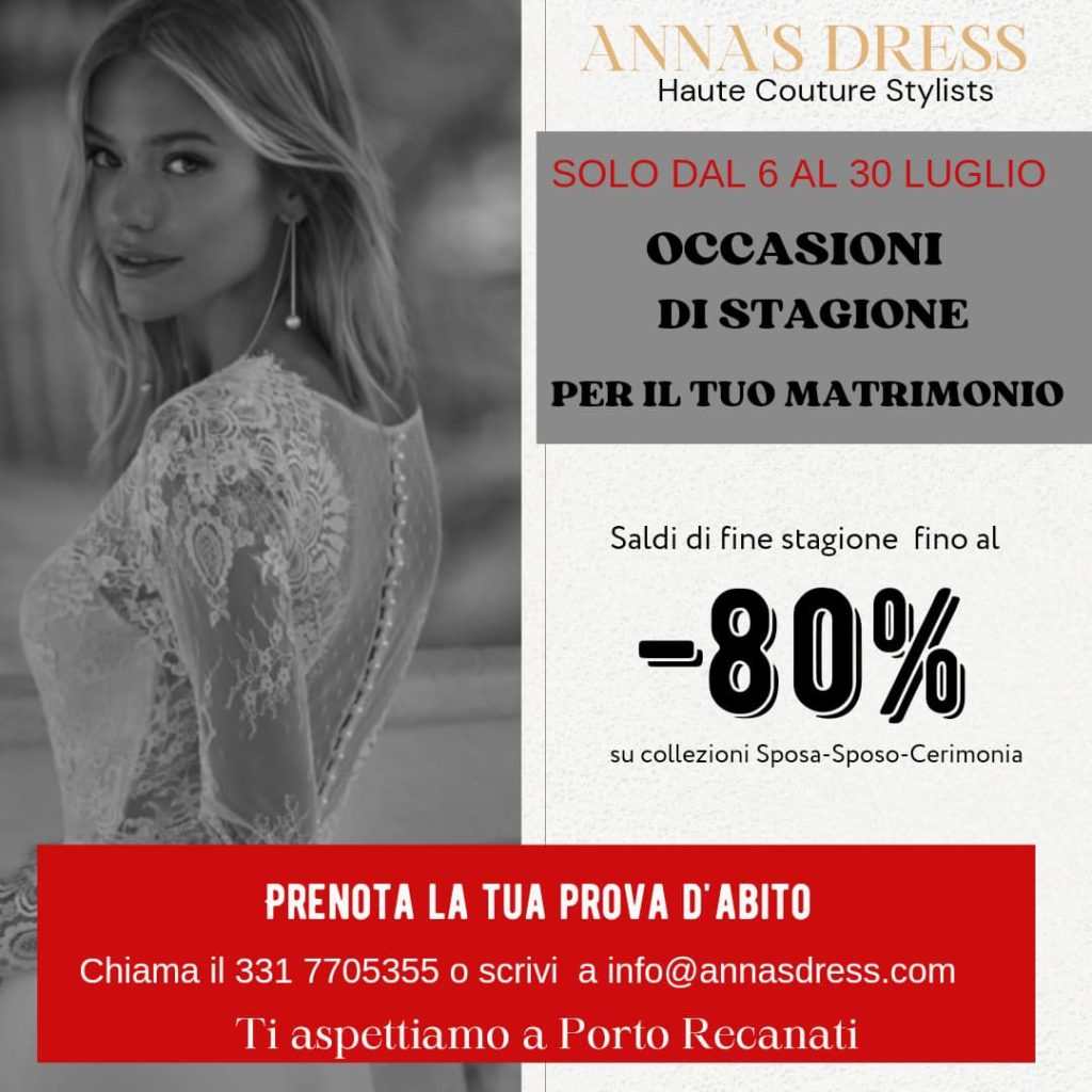 Saldi sposa Annas Dress 1