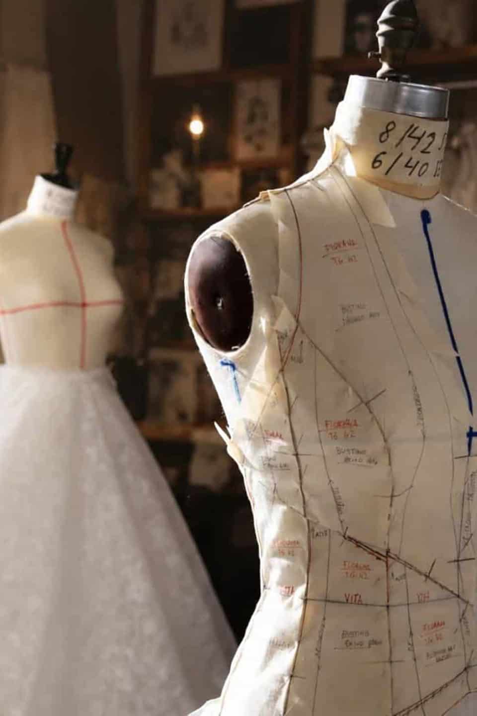 alta sartoria artigianale per abiti da sposa